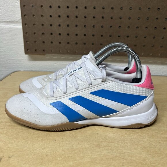 adidas Predator League IN Indoor Shoes White Soccer Size 6.5 IH0419 Mens - Picture 1 of 9
